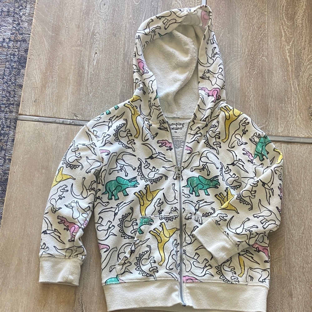 Dinosaur Zip-Up Hoodie